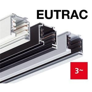 EUTRAC Aufbauschiene 3-Phasen 230V 3x16A B=36xH32mm