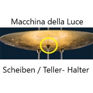 Catellani&Smith Scheibenhalter an Stangen für Macchina della Luce